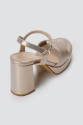 RAGAZZA - Platform Sandals - Sand Matte