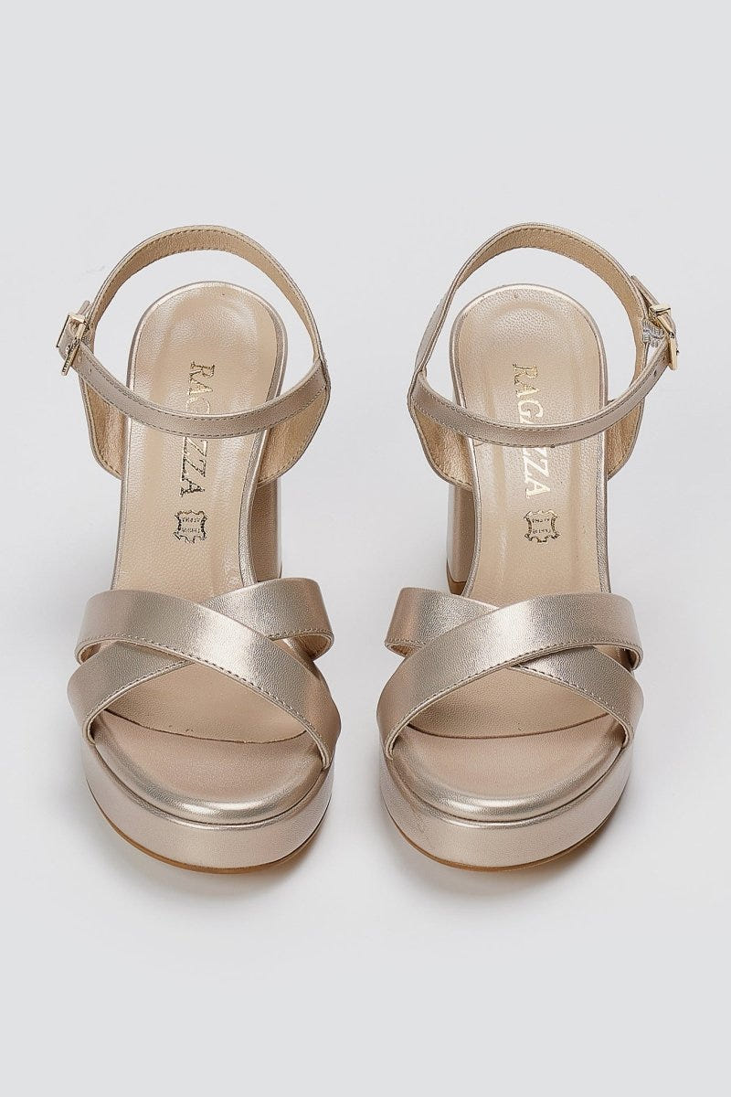 RAGAZZA - Platform Sandals - Sand Matte