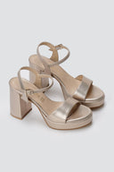 RAGAZZA - Platform Sandals - Sand Matte