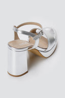 RAGAZZA - Platform Sandals - Silver Metallic
