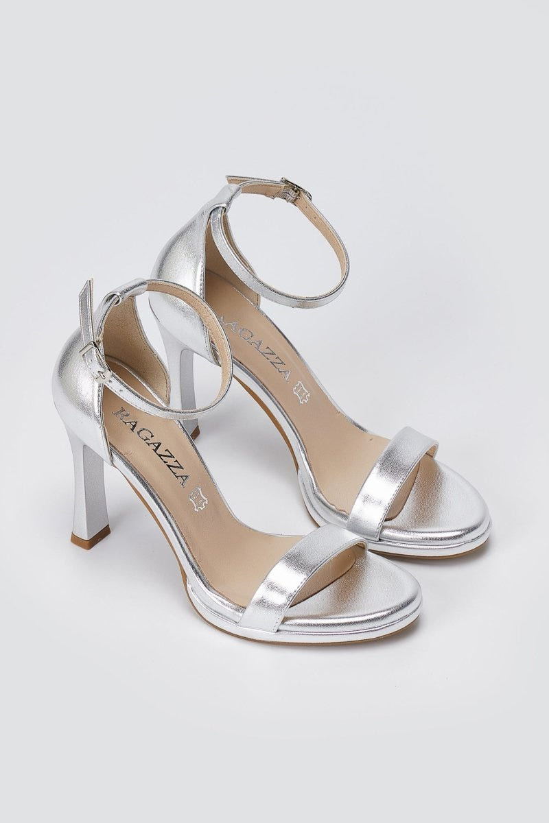 RAGAZZA - Platform Sandals - Silver Metallic