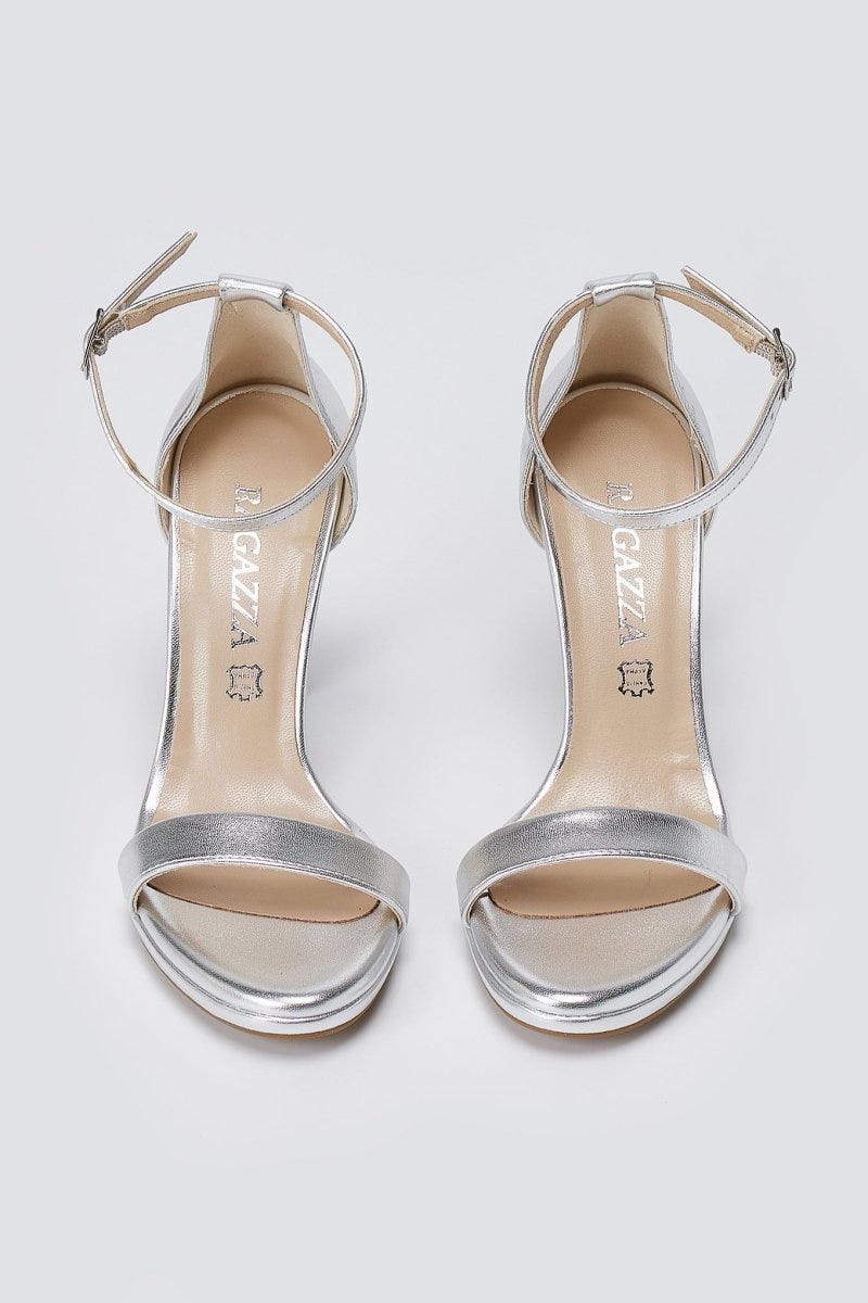 RAGAZZA - Platform Sandals - Silver Metallic