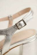 TFP - Platform Sandals - Silver Metallic