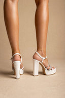 TFP - Platform Sandals - White Matte