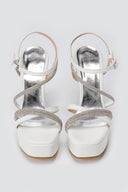 TFP - Platform Sandals - White Matte