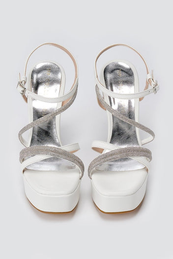 TFP - Platform Sandals - White Matte