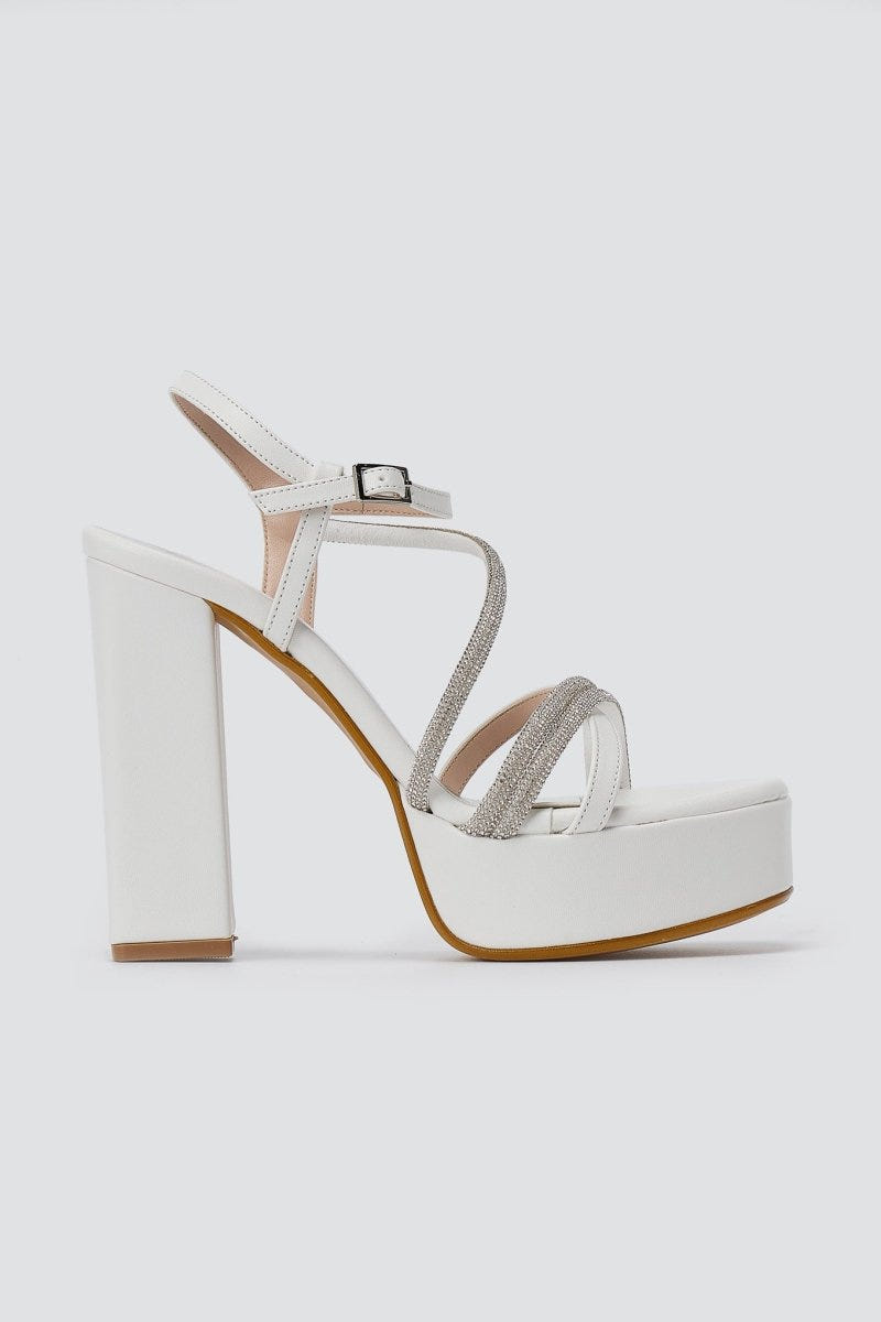 TFP - Platform Sandals - White Matte