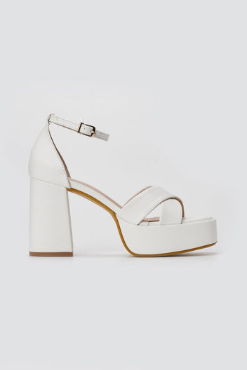 TFP - Platform Sandals - White Matte