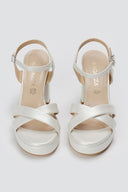 RAGAZZA - Platform Sandals - White Pearl