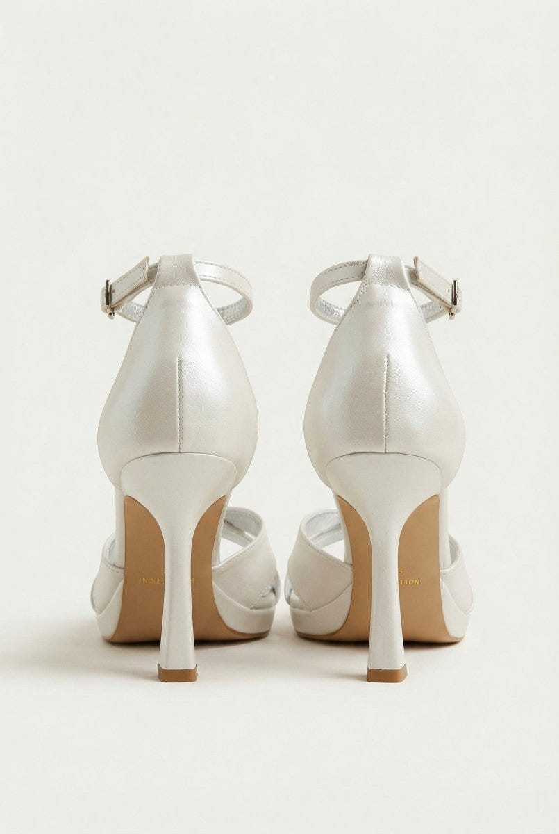TFP - Platform Sandals - White Pearl