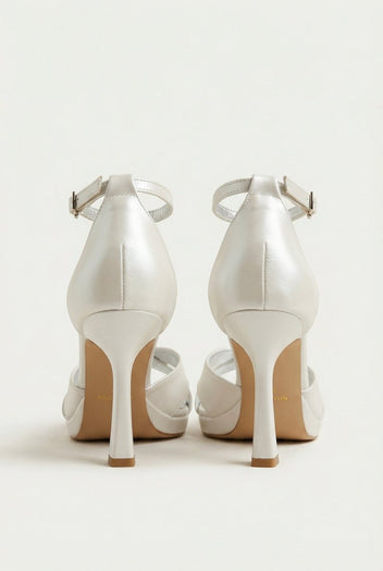 TFP - Platform Sandals - White Pearl