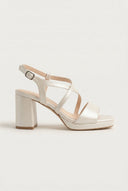 TFP - Platform Sandals - White Pearl
