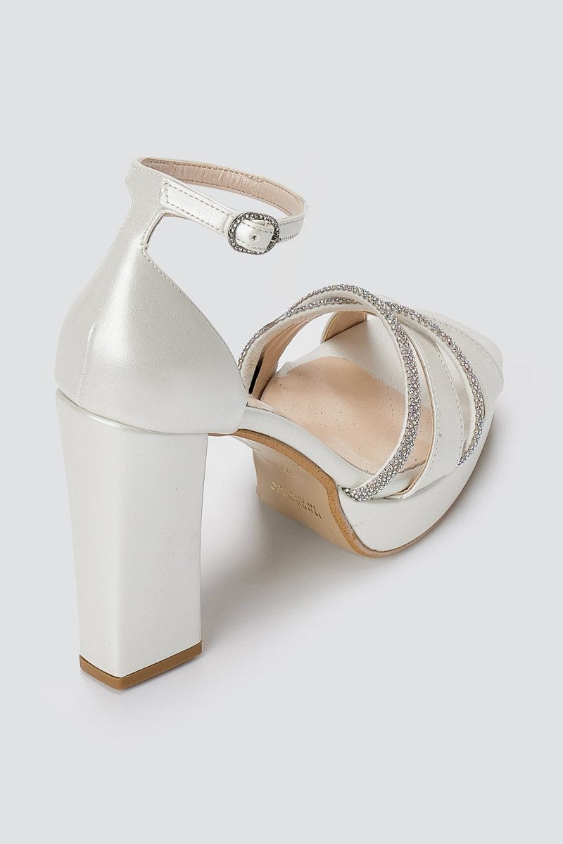 TFP - Platform Sandals - White Pearl