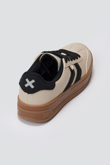 Platform Sneakers XTI 144585 - Beige Matte - thefashionproject.gr - Xti Footwear