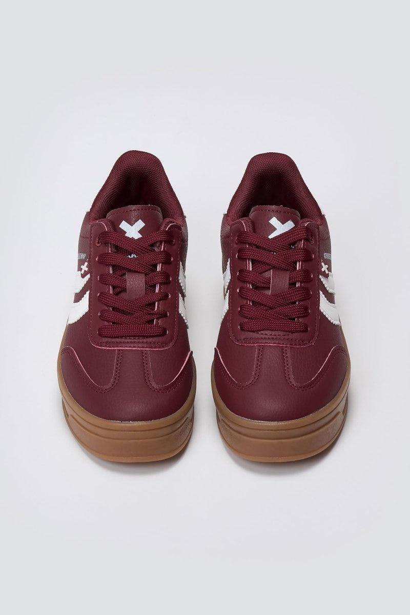Platform Sneakers XTI 144585 - Bordeaux Matte - thefashionproject.gr - Xti Footwear