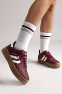 Platform Sneakers XTI 144585 - Bordeaux Matte - thefashionproject.gr - Xti Footwear