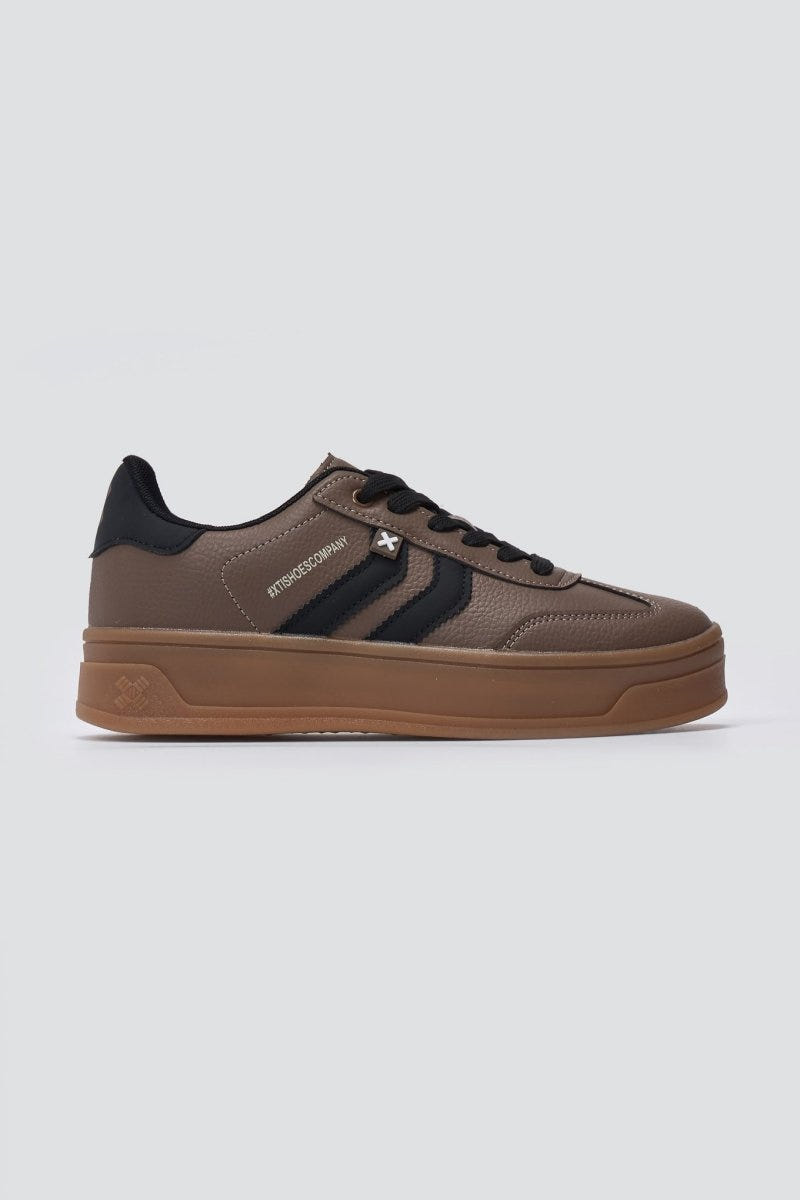 Platform Sneakers XTI 144585 - Taupe Matte - thefashionproject.gr - Xti Footwear