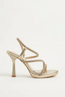 TFP - Platform Stiletto Sandals - Gold