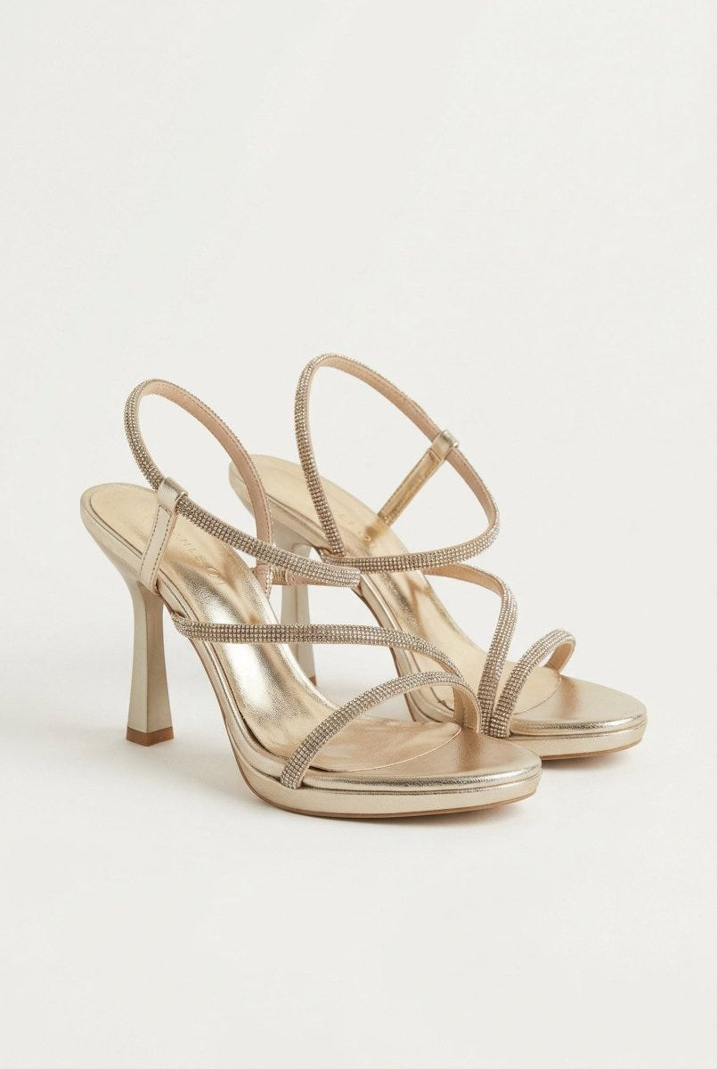 TFP - Platform Stiletto Sandals - Gold