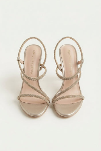 TFP - Platform Stiletto Sandals - Sand Matte