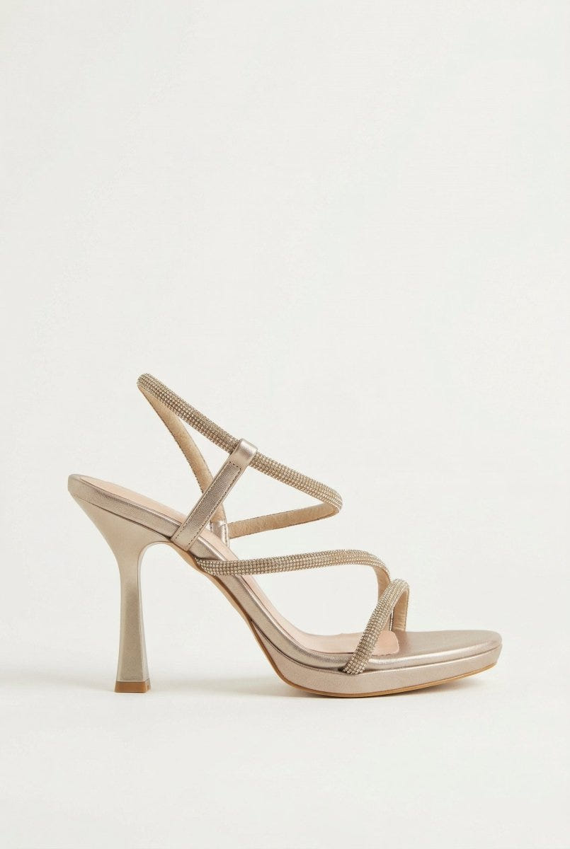 TFP - Platform Stiletto Sandals - Sand Matte