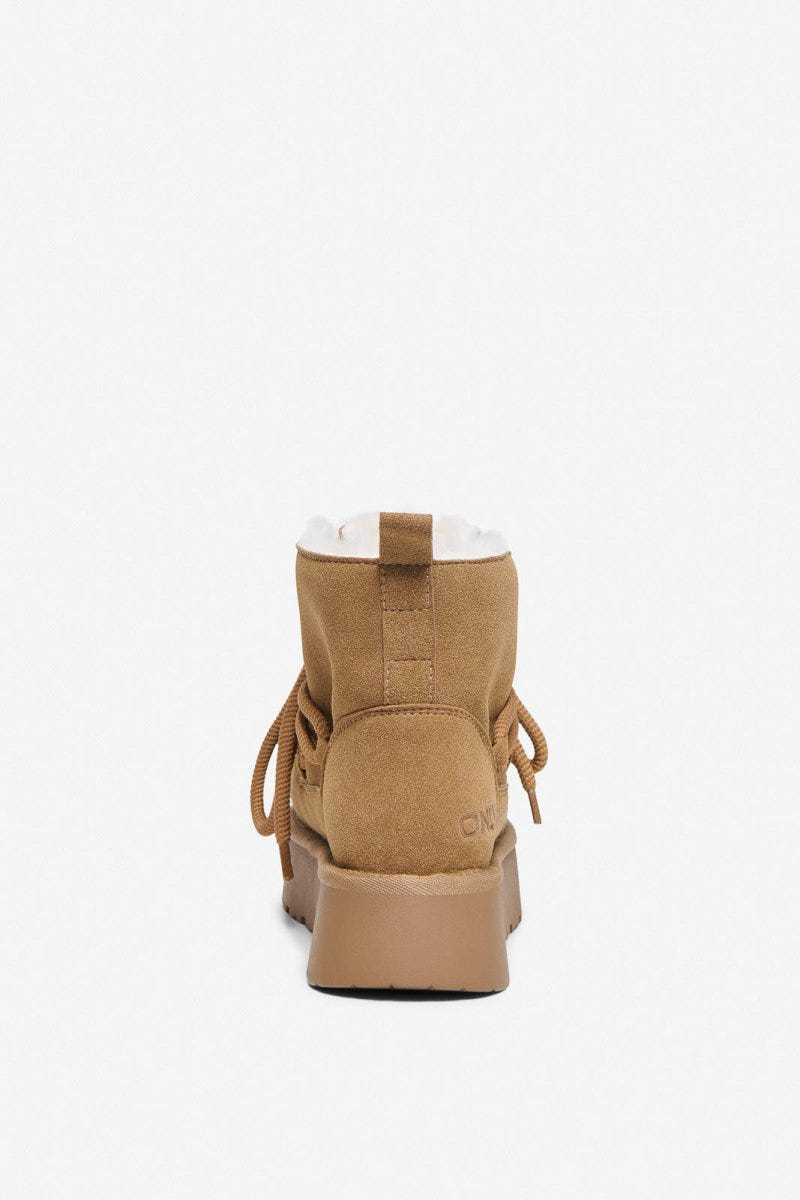 Platform Winter Boots ONLY 15355775 - Camel Suede - thefashionproject.gr - ONLY