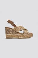 Πλατφόρμες crossover από ψάθα Xti 143821 - Τάουπε - thefashionproject.gr - Xti Footwear