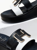 Πλατφόρμες δερμάτινες Mariella Fabiani 2441/75 - Μαύρο - thefashionproject.gr - Mariella Fabiani
