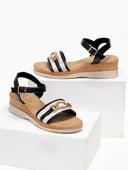 Πλατφόρμες με μπαρέτα ERYNN - Μαύρο - thefashionproject.gr - ERYNN