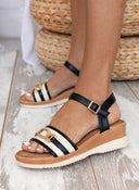 Πλατφόρμες με μπαρέτα ERYNN - Μαύρο - thefashionproject.gr - ERYNN