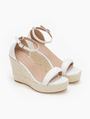 Πλατφόρμες με μπαρέτα - Λευκό - thefashionproject.gr - The Fashion Project