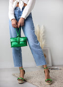 Πλατφόρμες με μπαρέτα - Πράσινο - thefashionproject.gr - The Fashion Project