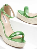 Πλατφόρμες με μπαρέτα - Πράσινο - thefashionproject.gr - The Fashion Project