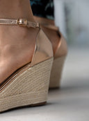 Πλατφόρμες με μπαρέτα - Χαλκός - thefashionproject.gr - The Fashion Project