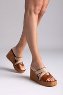 Πλατφόρμες με ψάθα Estil - Ταμπά - thefashionproject.gr - Estil