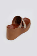 Πλατφόρμες με ψάθα Estil - Ταμπά - thefashionproject.gr - Estil