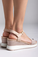 Πλατφόρμες με σχοινί Xti 143857 - Μπεζ - thefashionproject.gr - Studio Eleven