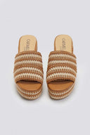 Πλατφόρμες σχοίνινες CARMELA 162237 - Κάμελ - thefashionproject.gr - CARMELA