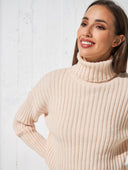 Πλεκτή μπλούζα ζιβάγκο με ρεβέρ - Ροζ - thefashionproject.gr - The Fashion Project