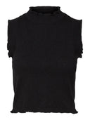 Πλεκτό αμάνικο τοπ Vero Moda 10297855 - Μαύρο - thefashionproject.gr - VERO MODA