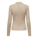 Πλεκτό lurex ONLY 15307020 - Μπεζ - thefashionproject.gr - ONLY