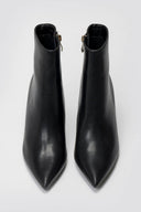Pointed Ankle Boots with Stiletto Heel - Black Matte - thefashionproject.gr - BOTEGGA 22