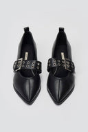 Pointed Pumps CORINA - Black Matte - thefashionproject.gr - CORINA