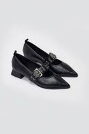 Pointed Pumps CORINA - Black Matte - thefashionproject.gr - CORINA