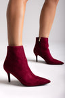 Burgundy Suede