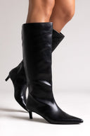 Pointed - Toe Boots with Kitten Heel ONLY 15356463 - Black Matte - thefashionproject.gr - ONLY