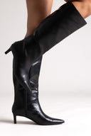 Pointed - Toe Boots with Kitten Heel ONLY 15356463 - Black Matte - thefashionproject.gr - ONLY