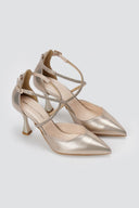 TFP - Pointed Toe Pumps - Sand Matte