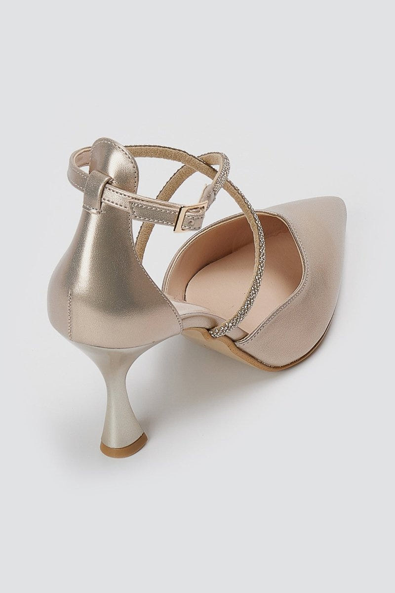 TFP - Pointed Toe Pumps - Sand Matte