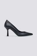 Pointed Toe Stiletto Pumps TFP - Black Matte - thefashionproject.gr - TFP
